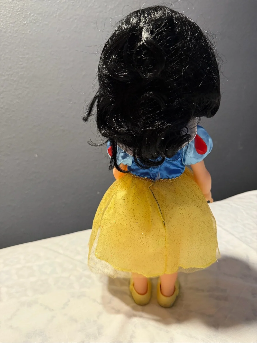 Disney Snow White Doll in Blue, Yellow and Red Outfit